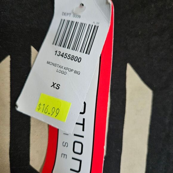 NWT Monsta X Tultex Unisex XS Graphic Band Tee KPop Concert Tour Shirt Music - Picture 5 of 6